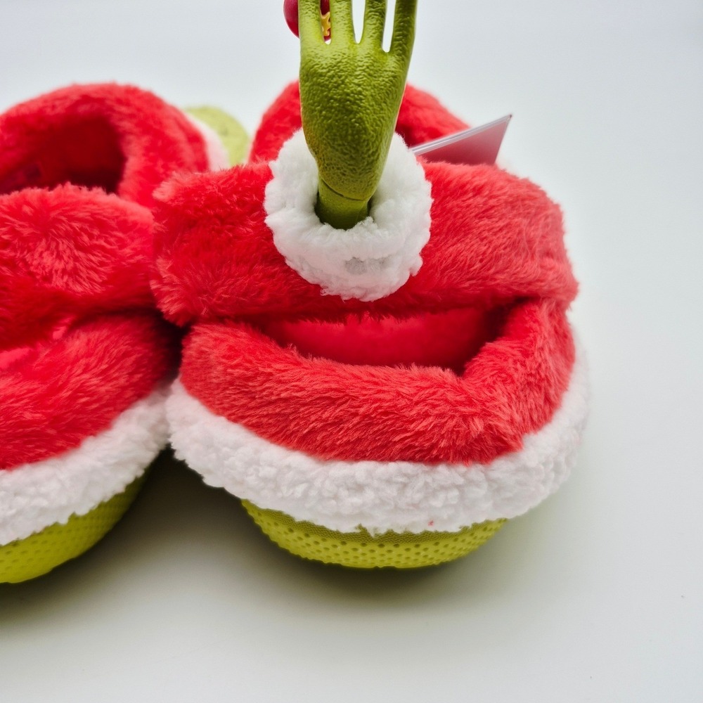 Crocs The Grinch Classic Lined Clogs Women's Size 11 Shoes Unisex Casual Green - Picture 12 of 16